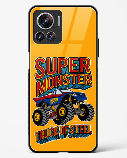 Super Monster Truck Glass Phone Case-Motorola Edge 30 Ultra
