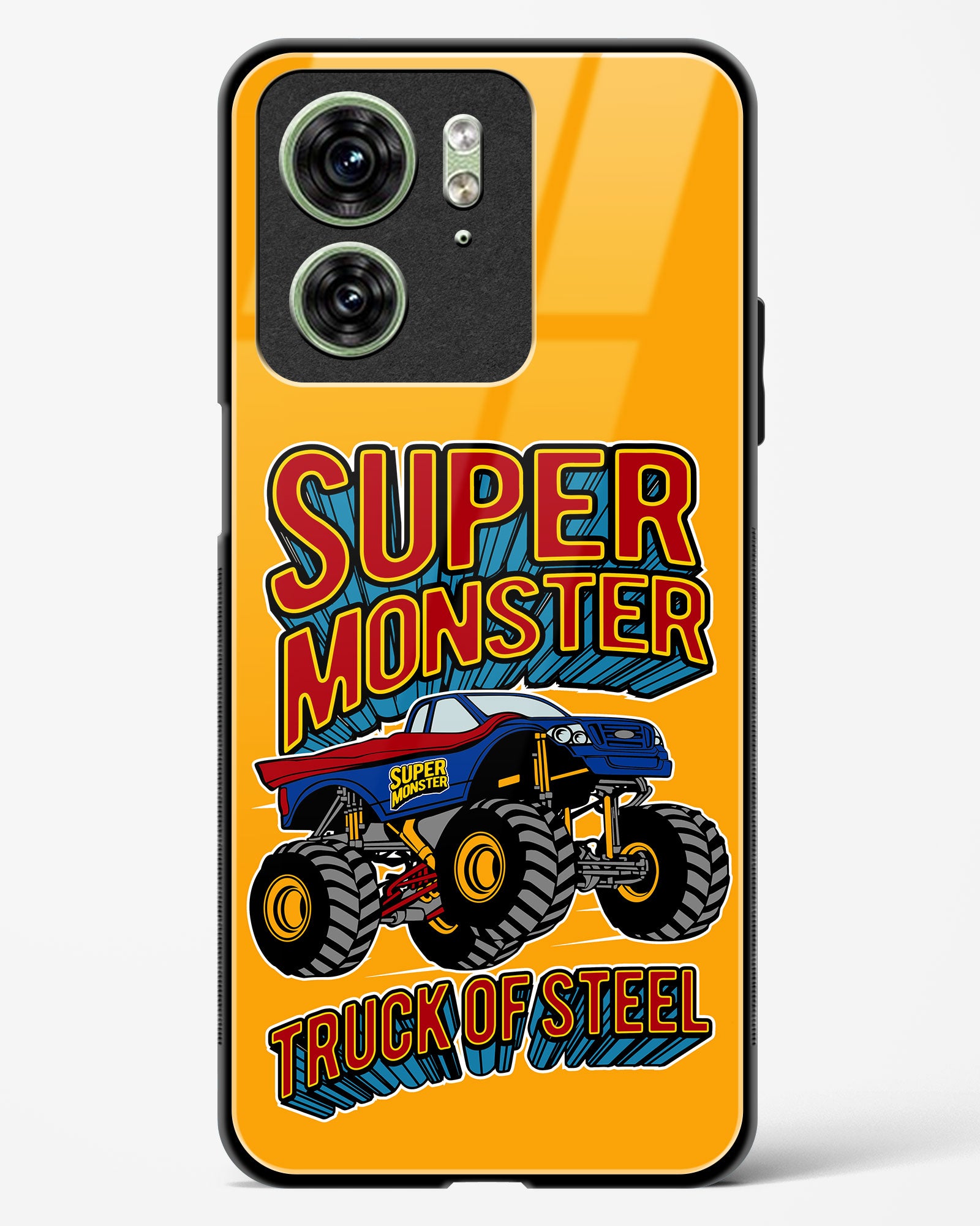 Super Monster Truck Glass Phone Case-Motorola Edge 40