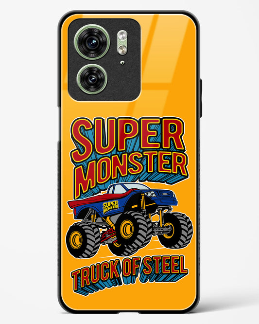 Super Monster Truck Glass Phone Case-Motorola Edge 40