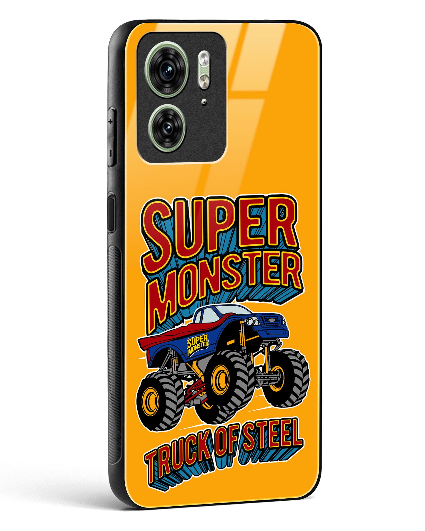 Super Monster Truck Glass Phone Case-Motorola Edge 40