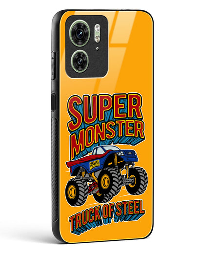 Super Monster Truck Glass Phone Case-Motorola Edge 40