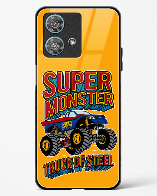 Super Monster Truck Glass Phone Case-Motorola Edge 40 Neo