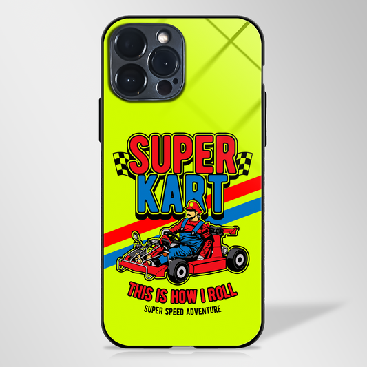 Super Kart Racer High-Octane Glass Case