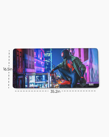 Swinging Through Dimensions Deskmat