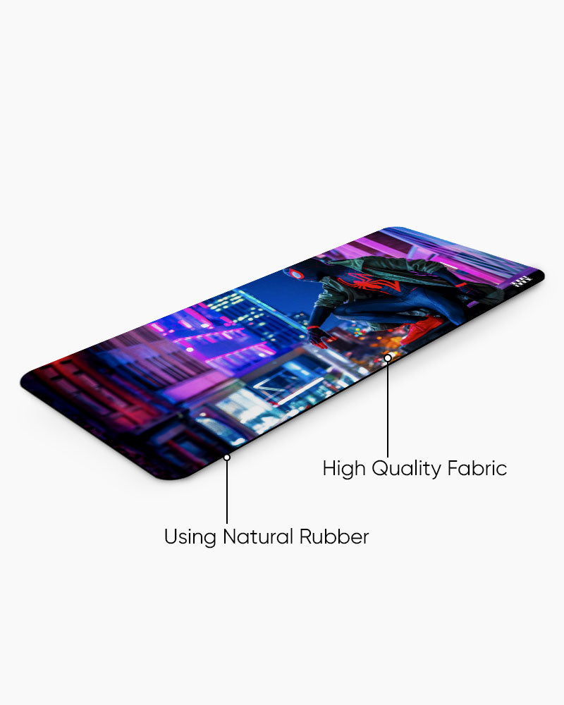 Swinging Through Dimensions Deskmat
