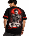 THALA Style Iconic Dialogue Oversized Jersey