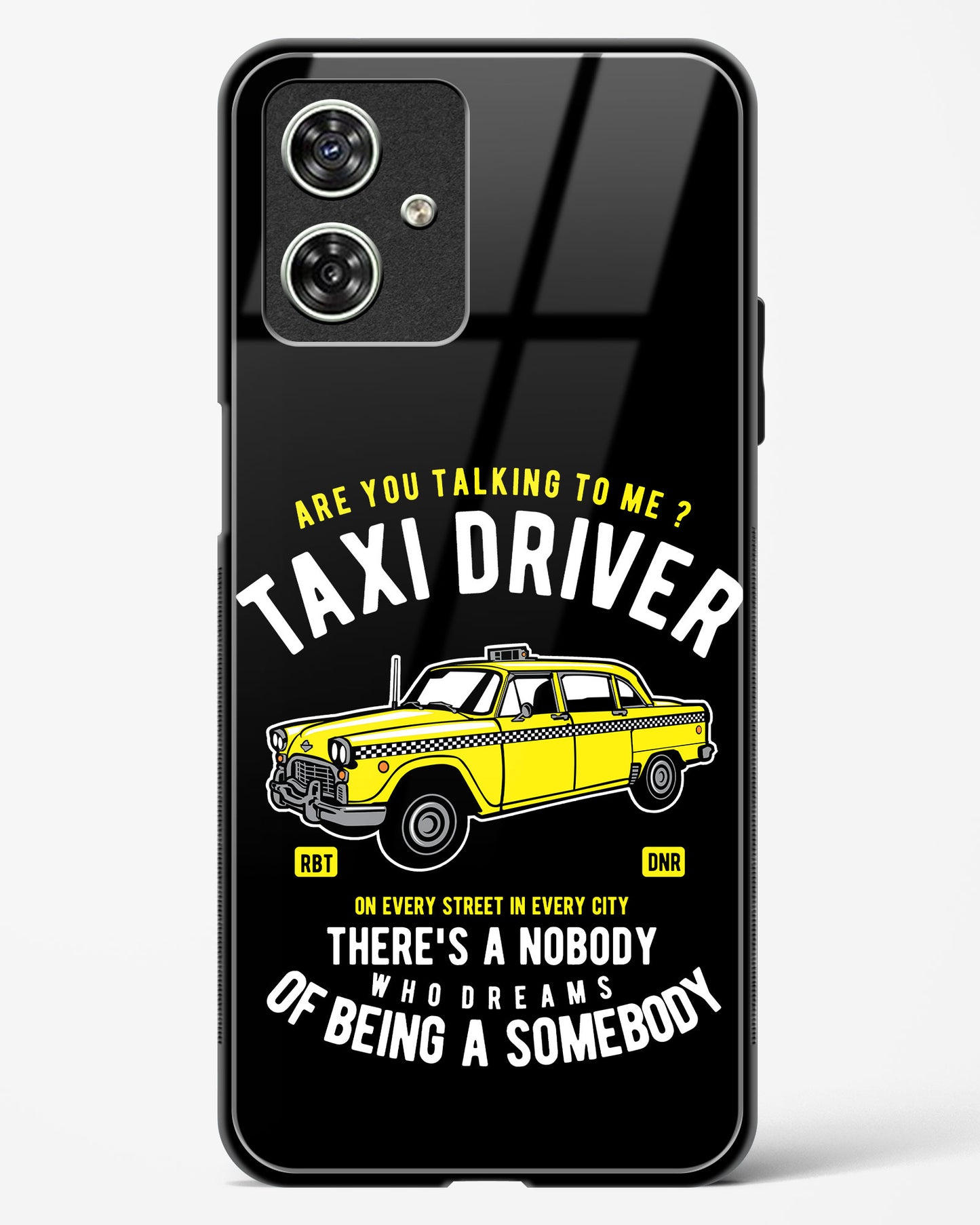 Taxi Driver Dreams Glass Phone Case-Moto G54 5G
