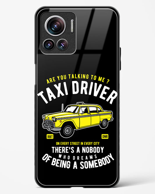 Taxi Driver Dreams Glass Phone Case-Motorola Edge 30 Ultra