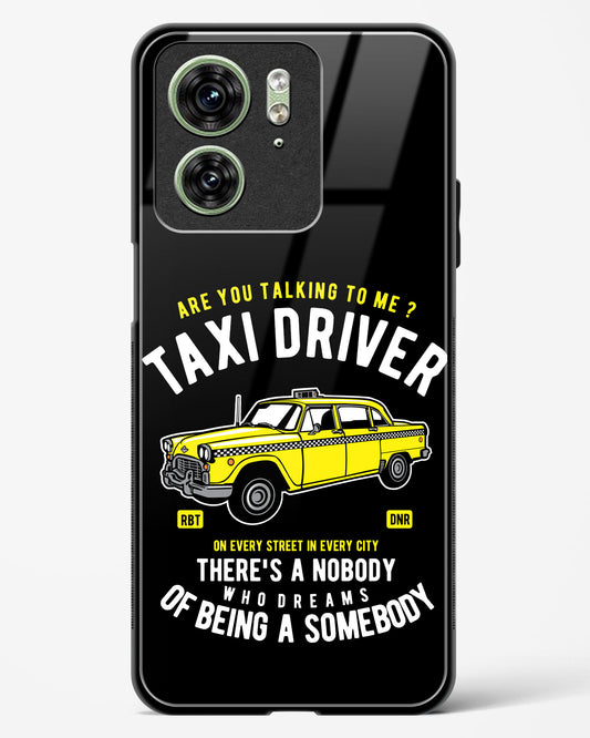 Taxi Driver Dreams Glass Phone Case-Motorola Edge 40