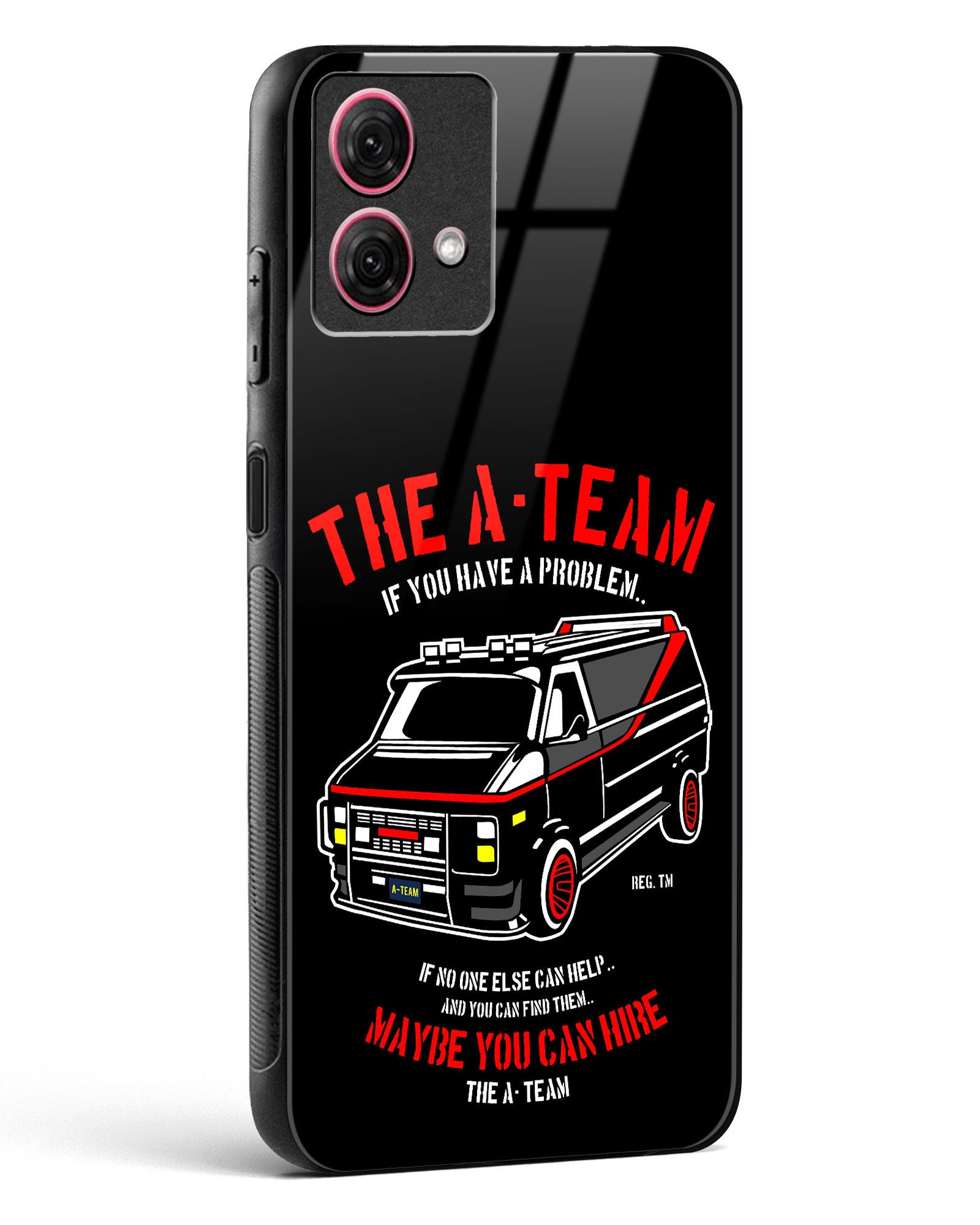 The A-Team Nostalgia Glass Phone Case-Moto G84 5G