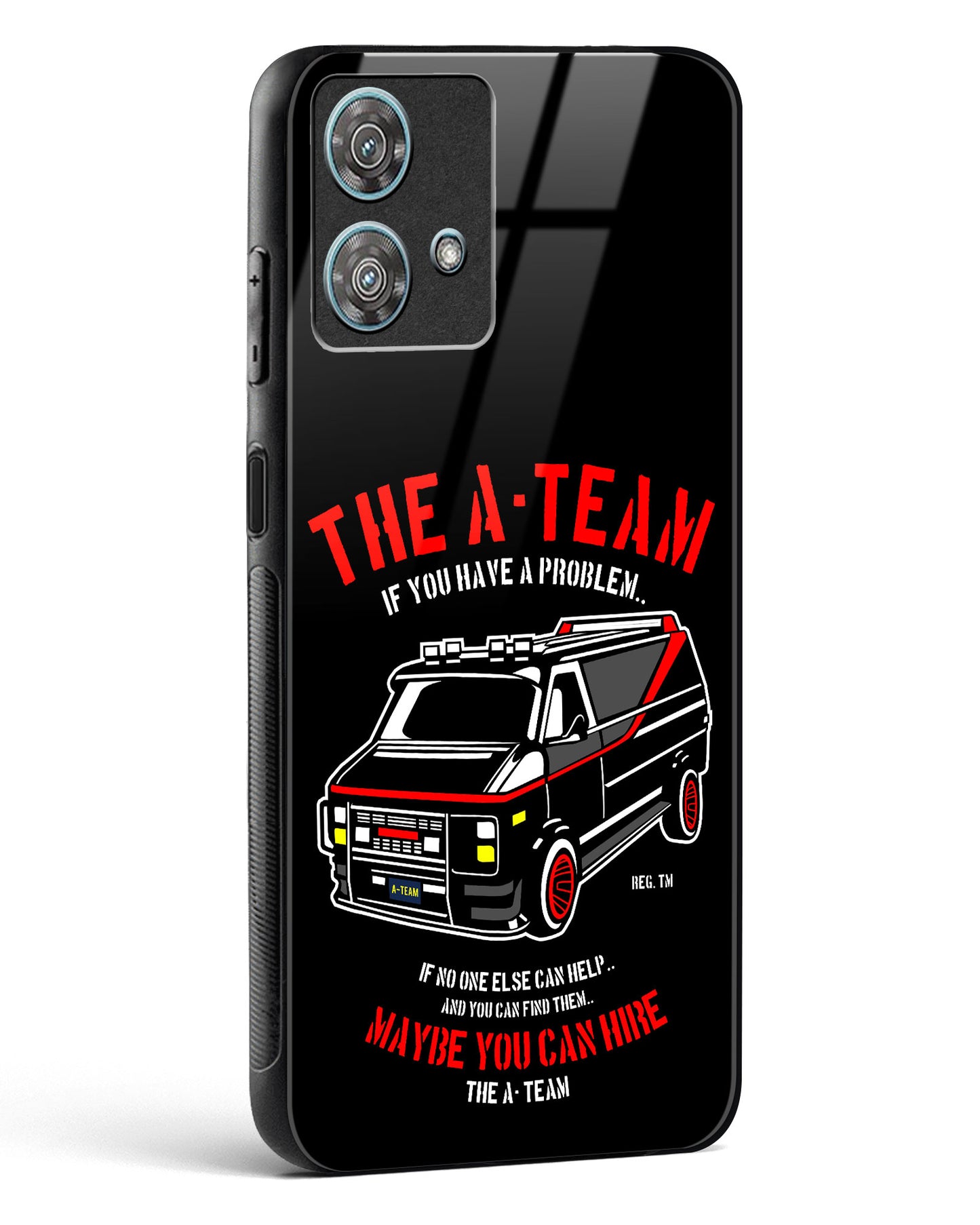 The A-Team Nostalgia Glass Phone Case-Motorola Edge 40 Neo