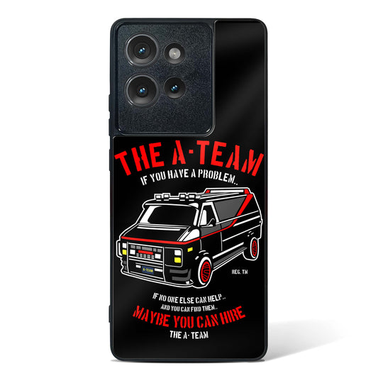 The A-Team Nostalgia Glass Phone Case-Motorola Edge 50