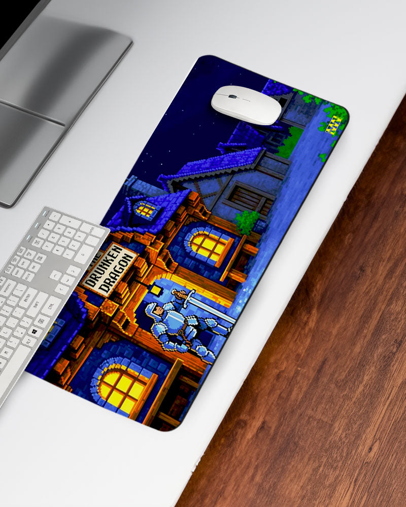 The Drunken Dragon Desk Mat