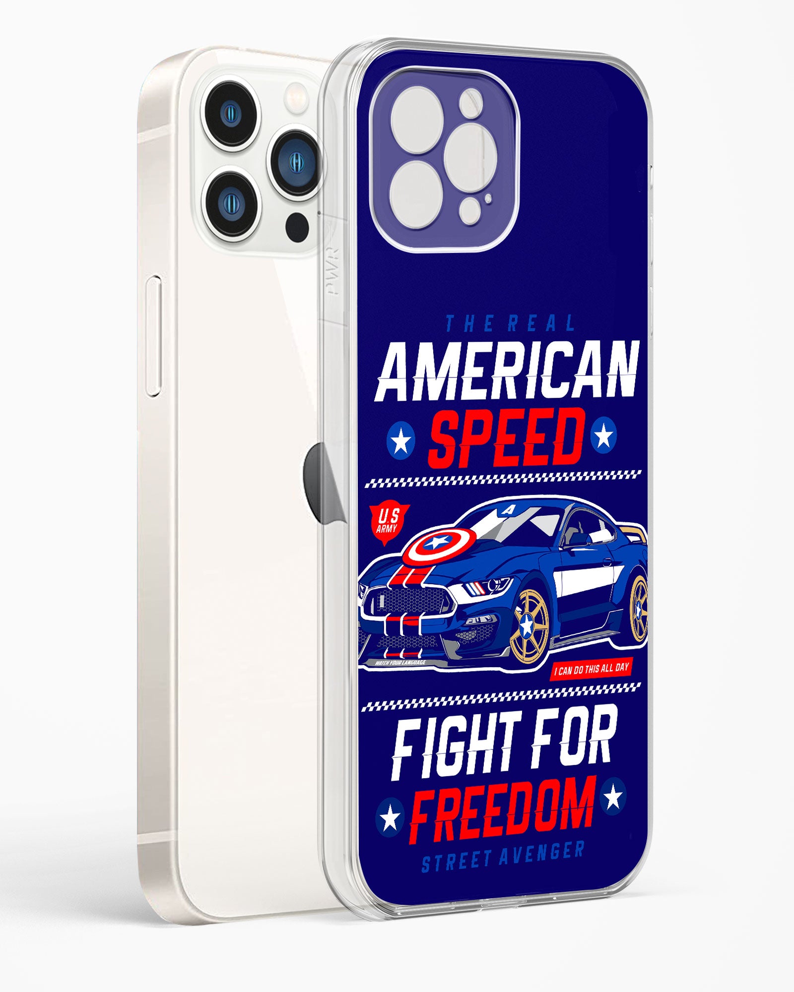 The Real American Speed Clear Silicone Case