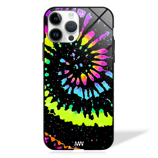 Tie Dye Fusion Swirl GLASS CASE -  - MW Stuffs - 