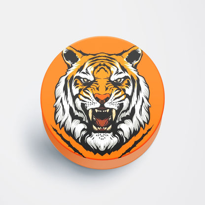 Tiger Art Flat Pop Holder