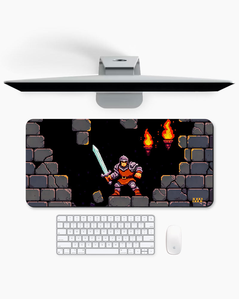 Torchlit Vigil Deskmat