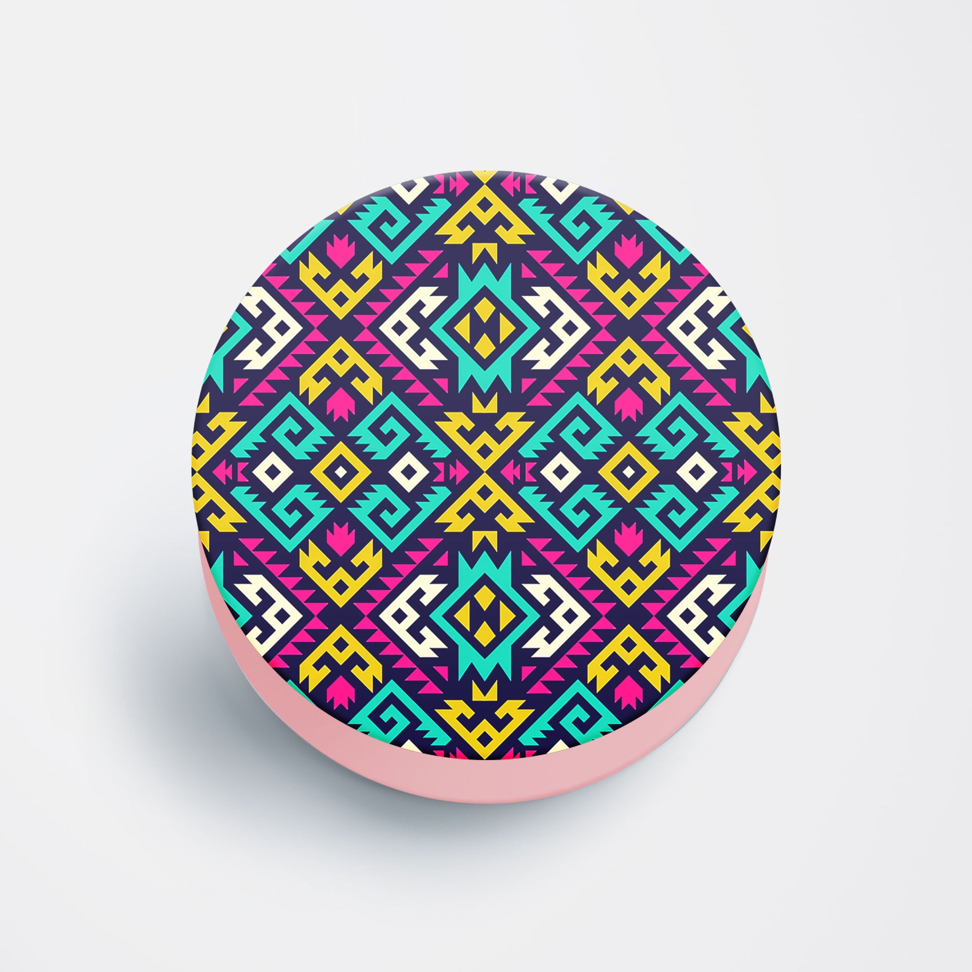 Tribal Pattern Flat Pop Holder