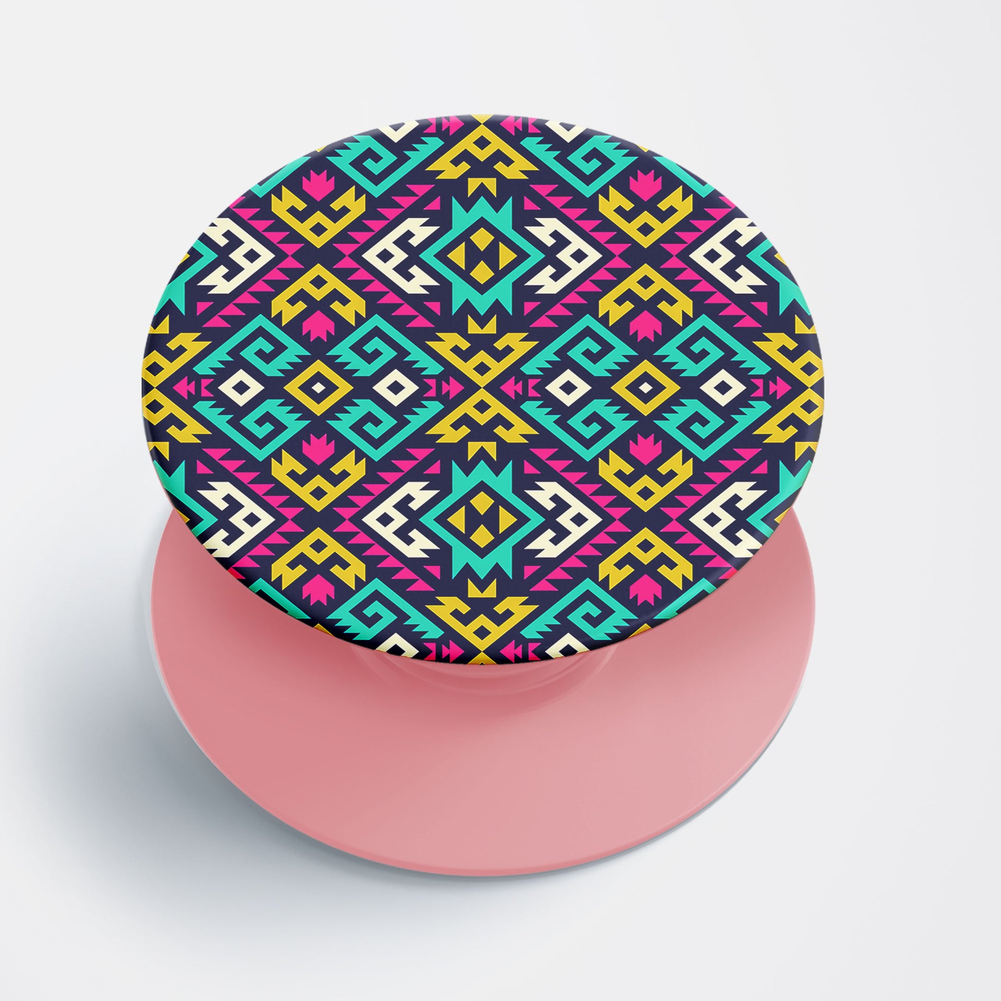 Tribal Pattern Flat Pop Holder