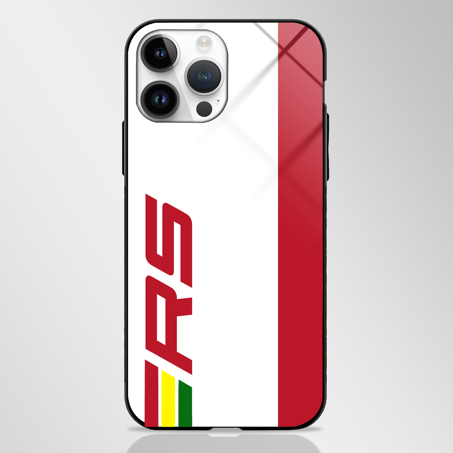 Tricolore Custom Alphabets Premium GLASS CASE -  - MW Stuffs - 