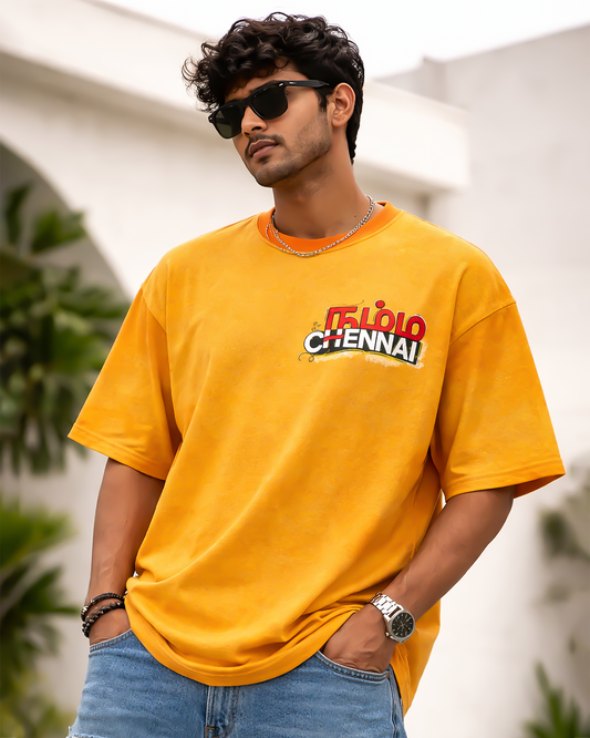 Chennai Mass Vibe Oversized Jersey – Urban Street Edition