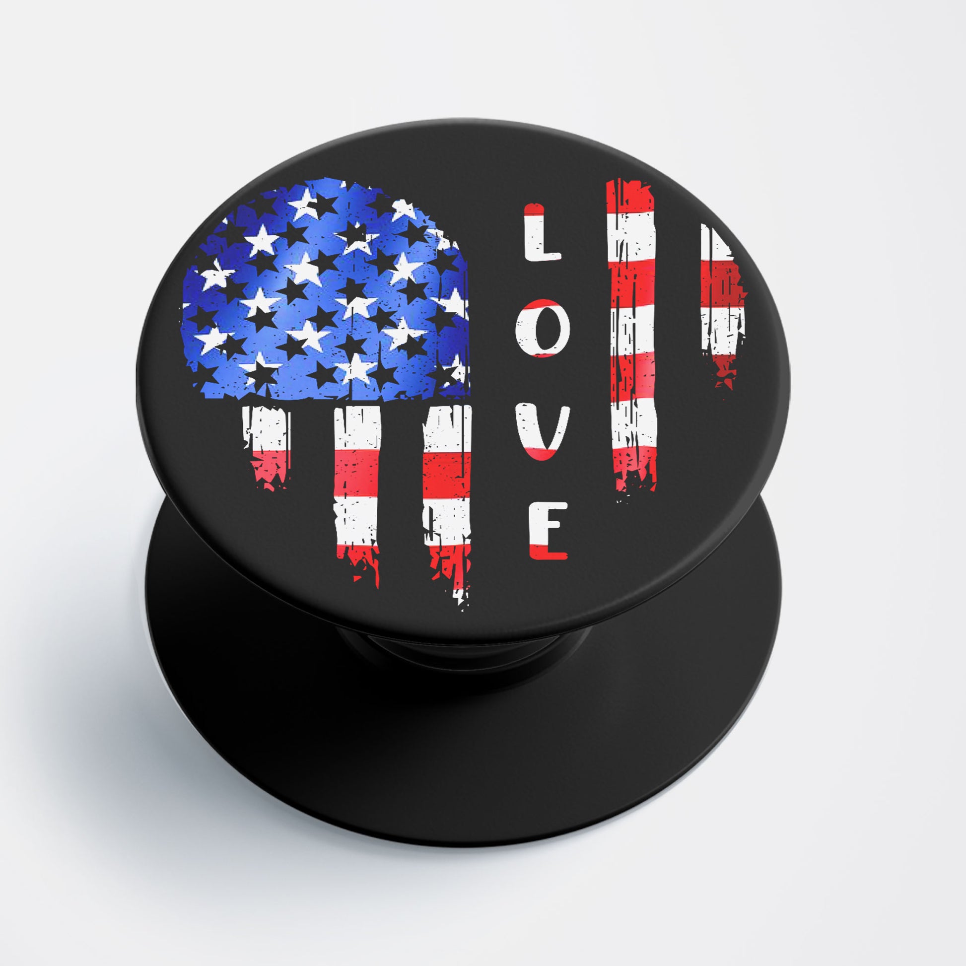 USA Love Flat Pop Holder