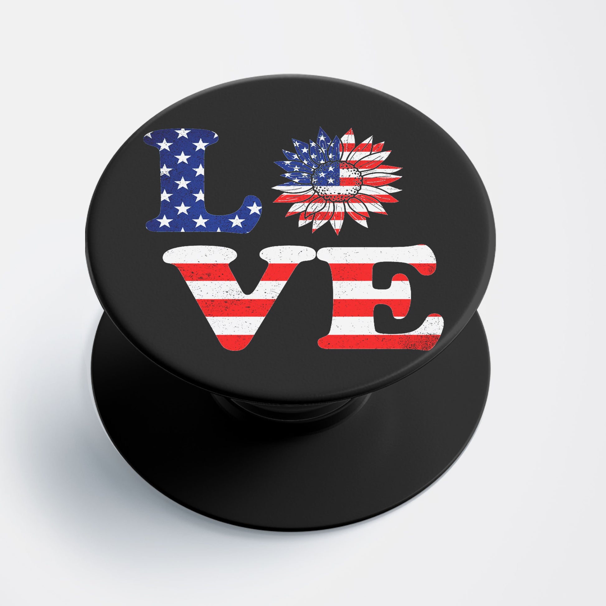 US Love Flat Pop Holder