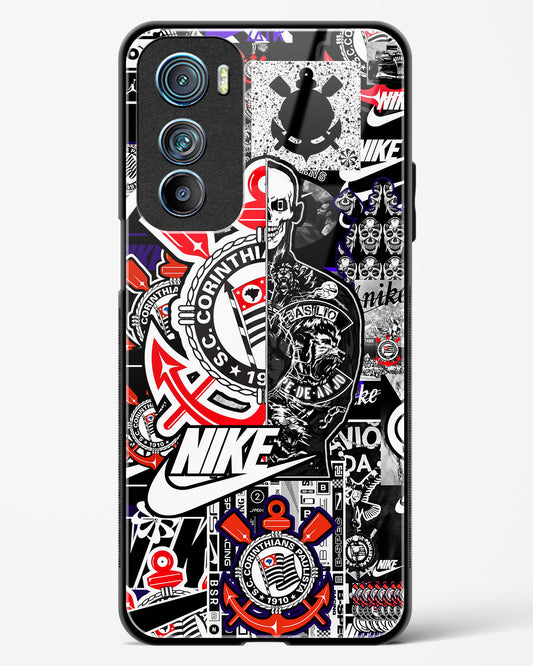 Urban Collage Designer Glass Phone Case-Motorola Edge 30