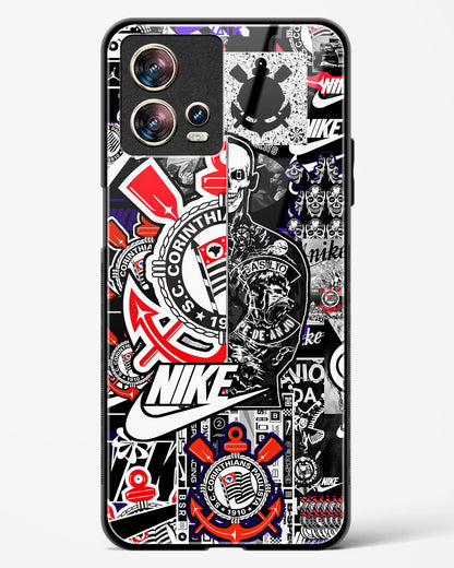 Urban Collage Designer Glass Phone Case-Motorola Edge 30 Fusion