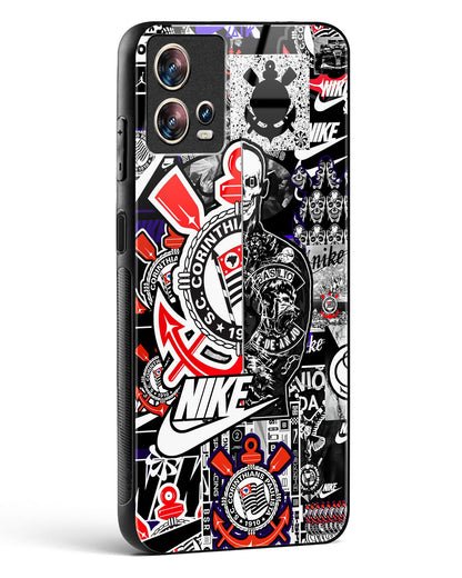 Urban Collage Designer Glass Phone Case-Motorola Edge 30 Fusion