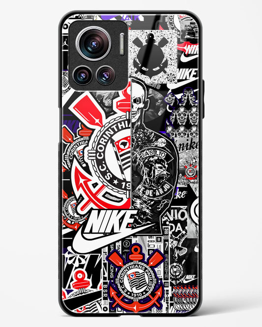 Urban Collage Designer Glass Phone Case-Motorola Edge 30 Ultra