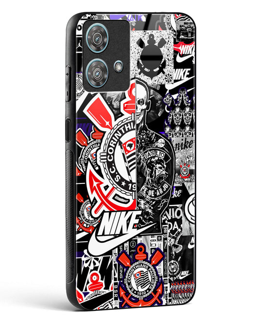 Urban Collage Designer Glass Phone Case-Motorola Edge 40 Neo