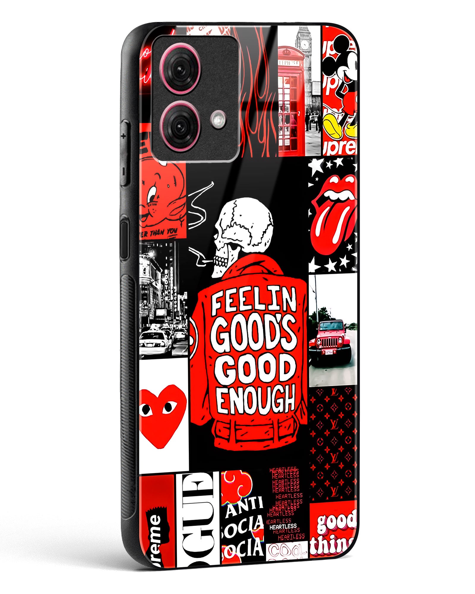 Urban Pop Culture Glass Phone Case-Moto G84 5G
