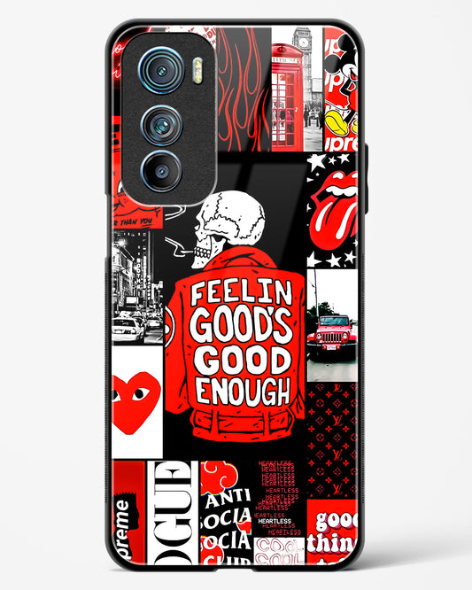 Urban Pop Culture Glass Phone Case-Motorola Edge 30