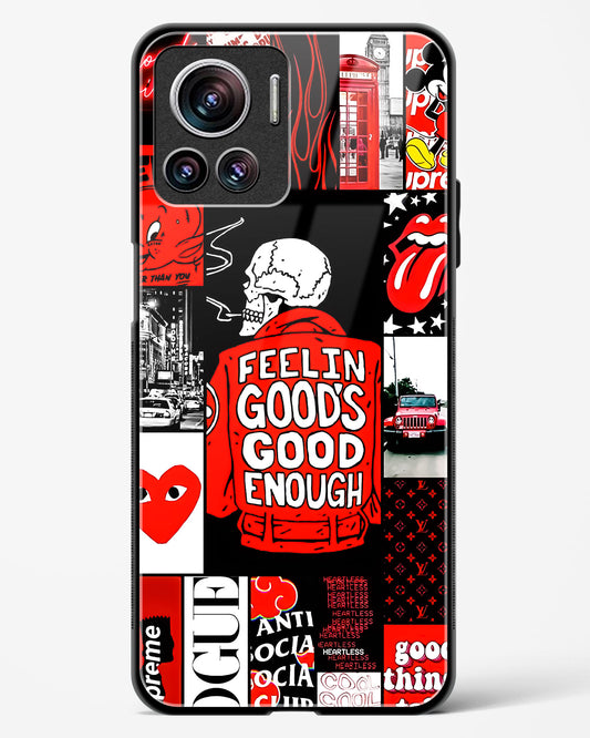 Urban Pop Culture Glass Phone Case-Motorola Edge 30 Ultra