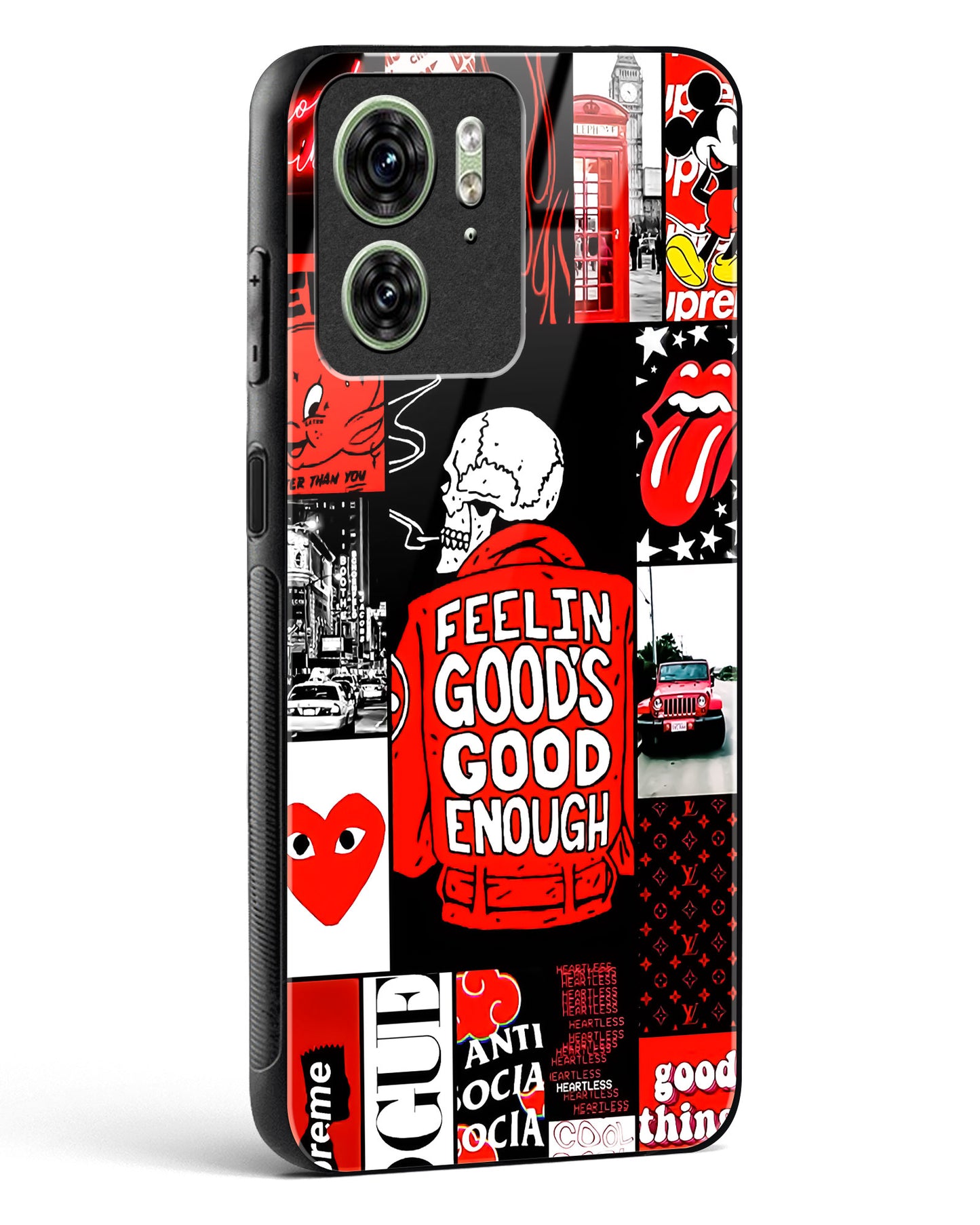 Urban Pop Culture Glass Phone Case-Motorola Edge 40