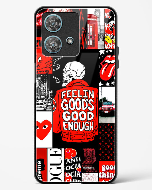Urban Pop Culture Glass Phone Case-Motorola Edge 40 Neo