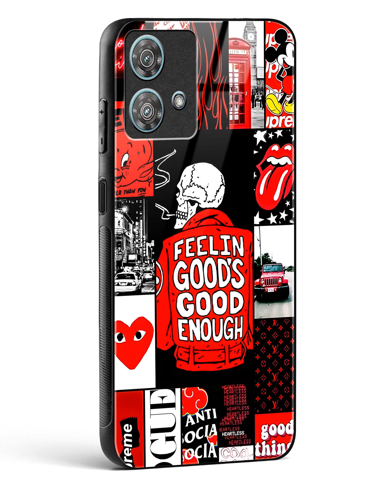Urban Pop Culture Glass Phone Case-Motorola Edge 40 Neo