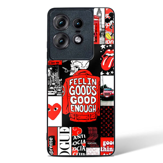 Urban Pop Culture Glass Phone Case-Motorola Edge 50 Pro