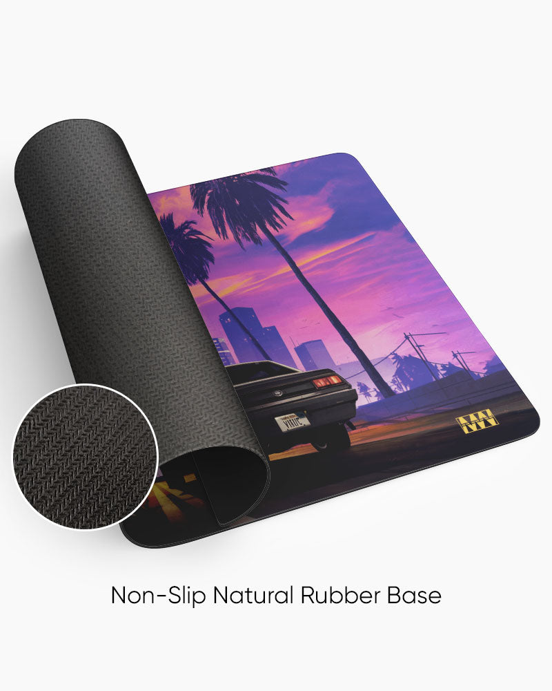 Urban Sunset Reverie Deskmat