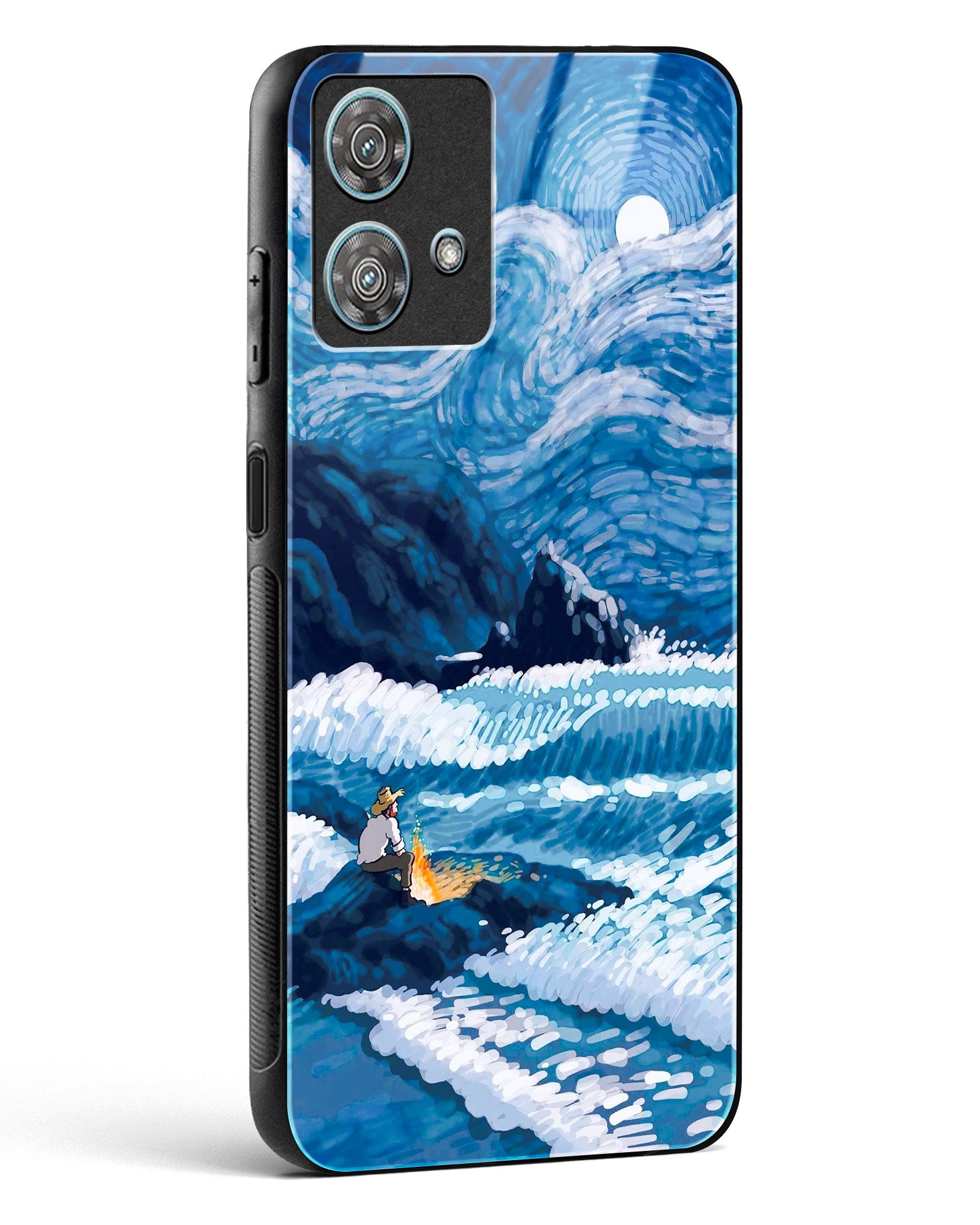 Van Gogh Art Glass Phone Case-Motorola Edge 40 Neo