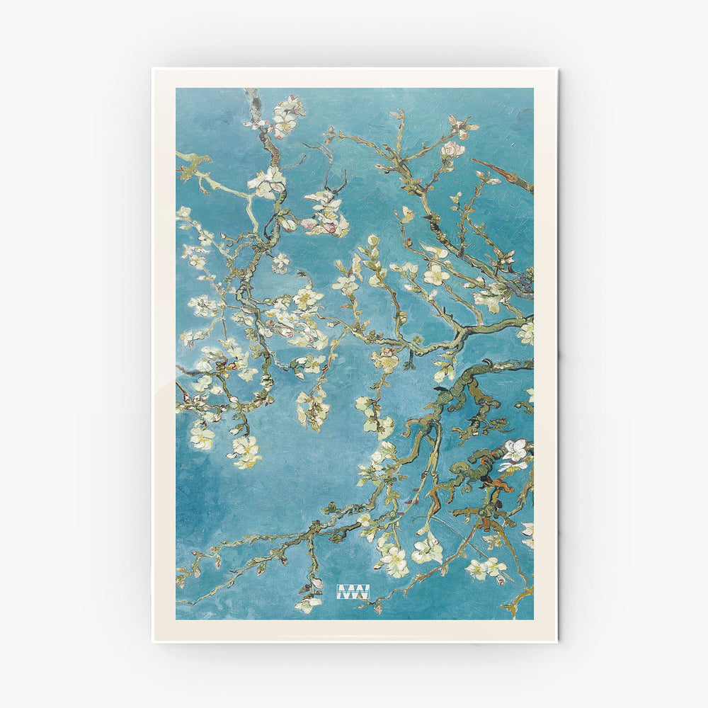 Van Gogh Blossom Metal-Poster