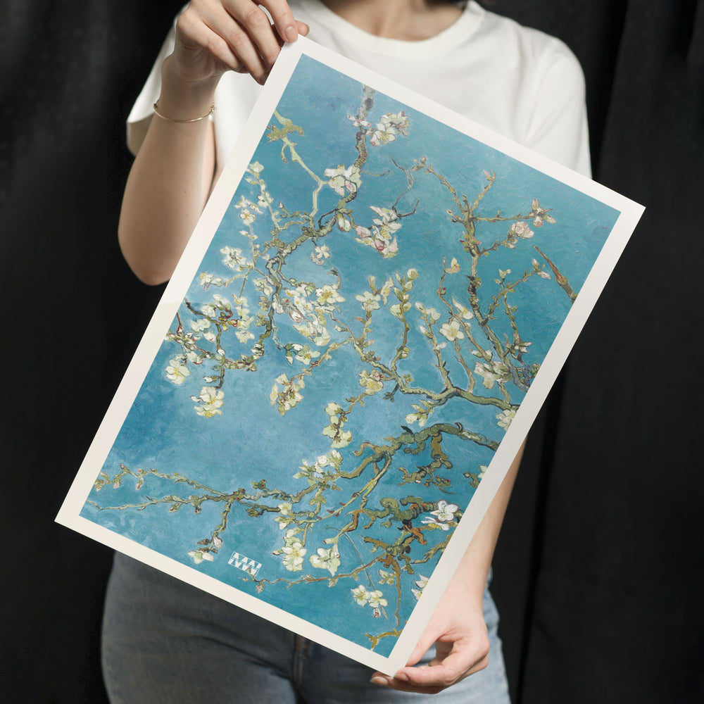 Van Gogh Blossom Metal-Poster