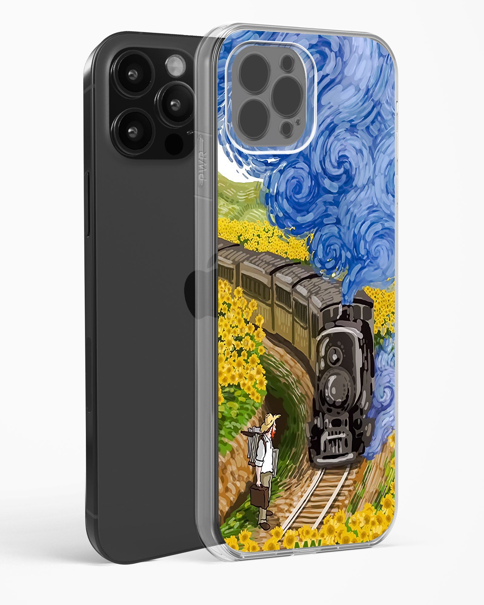 Van Gogh Bon Voyage Clear Silicone Case