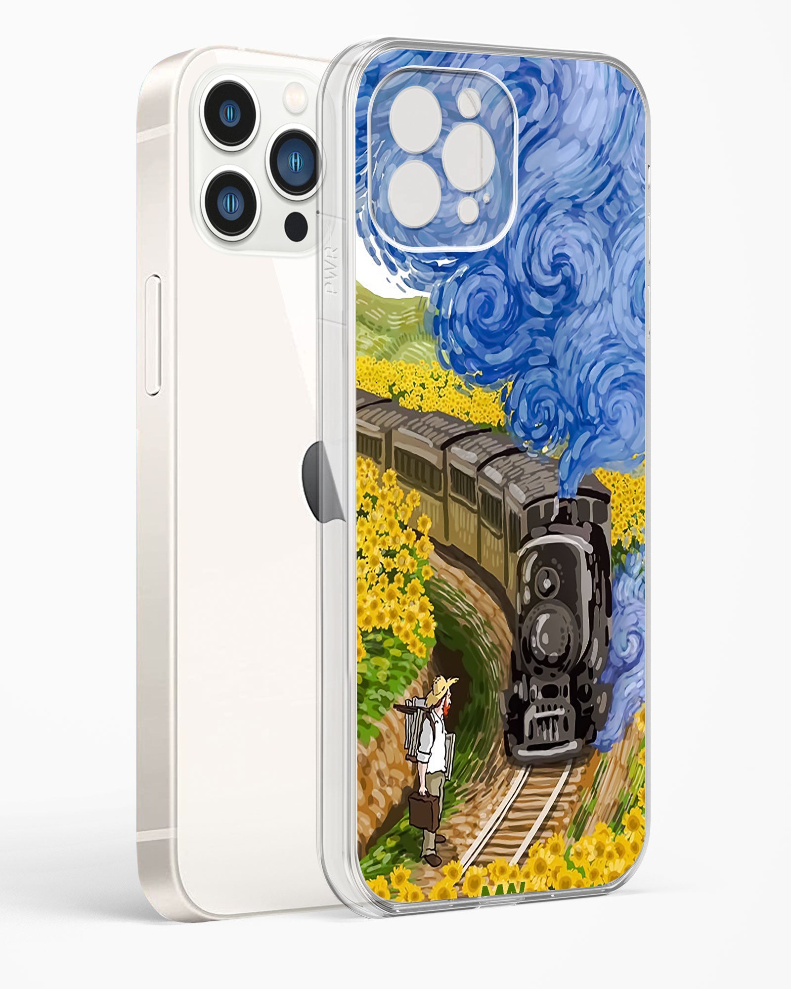 Van Gogh Bon Voyage Clear Silicone Case