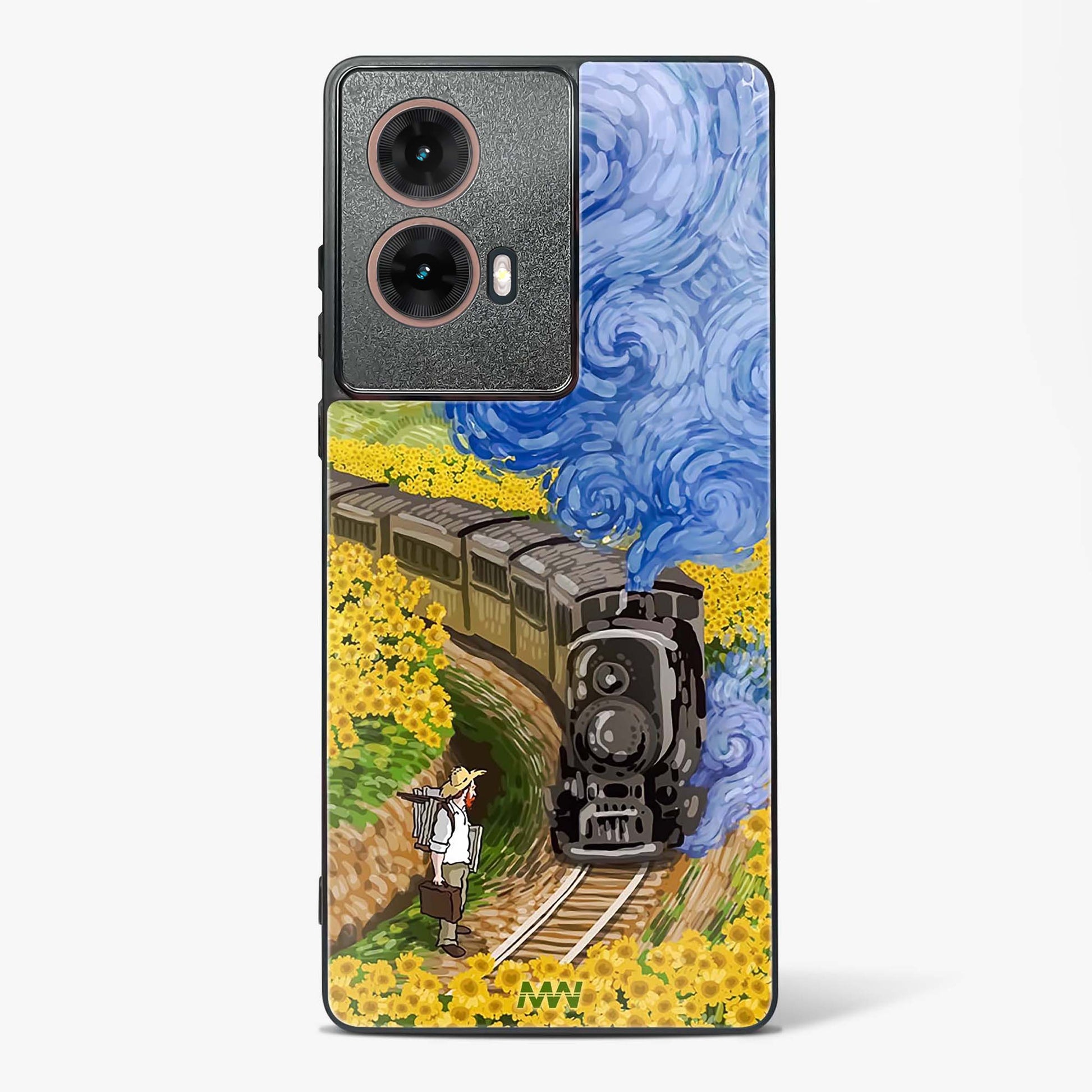 Van Gogh Bon Voyage Glass Phone Case-Moto G85 5G