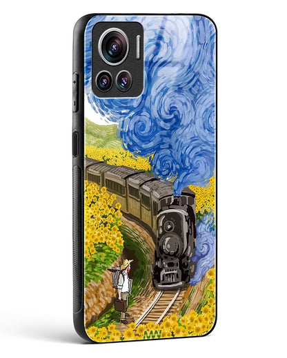 Van Gogh Bon Voyage Glass Phone Case-Motorola Edge 30 Ultra