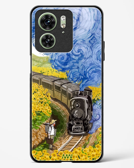 Van Gogh Bon Voyage Glass Phone Case-Motorola Edge 40