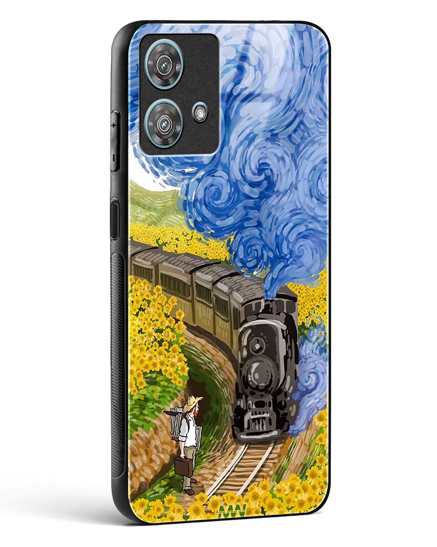 Van Gogh Bon Voyage Glass Phone Case-Motorola Edge 40 Neo