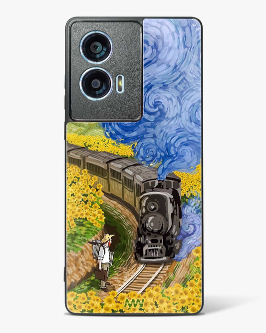 Van Gogh Bon Voyage Glass Phone Case-Motorola Edge 50 Fusion